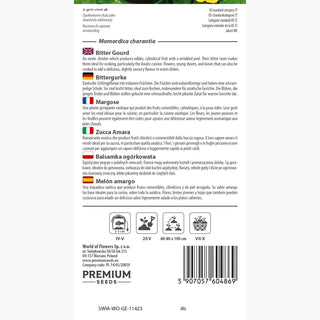 Zucca Amara - Fresca croccante ideale per insalate - Momordica charantia