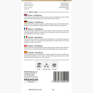Cipolla - Red Baron - Rosso intenso, sapore deciso