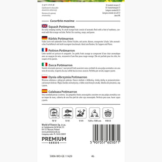 Zucca - Potimarron - Zucca francese dal sapore di nocciola