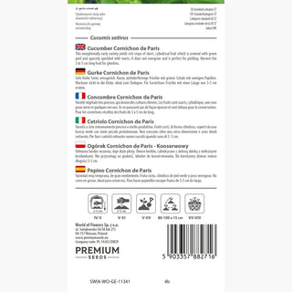 Cetriolo Piccolo di Parigi - Produttivo, sottile, perfetto per i sottaceti