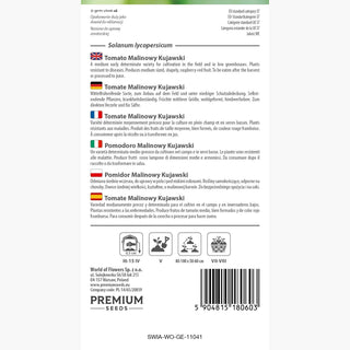 Pomodoro Raspberry Kujawski - Facile da coltivare, gustoso e raccolti abbondanti