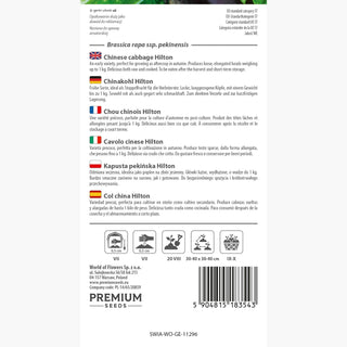 Cavolo cinese Hilton - Succosa, croccante, molto produttiva