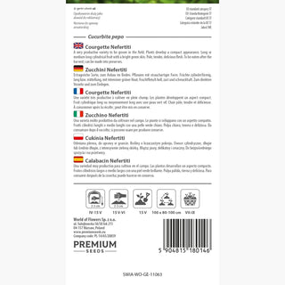 Zucchino Nefertiti - Intensamente verde, eccezionalmente gustoso e ricco di vitamine!