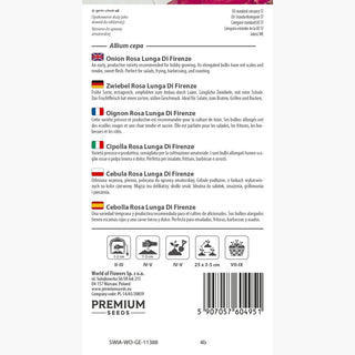 Cipolla - Rosa Lunga Di Firenze - Cipolle rosa dal sapore italiano