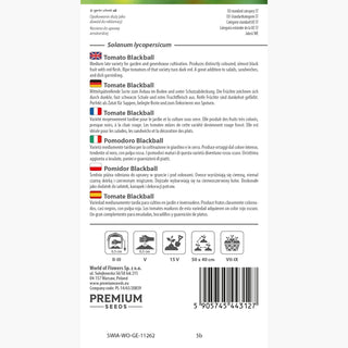 Pomodoro Blackball - Saporito e carnoso, perfetto per insalate