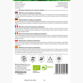 BIO Cavolo Broccolo Calabrese Natalino - BIO bomba verde di vitamine nella tua cucina
